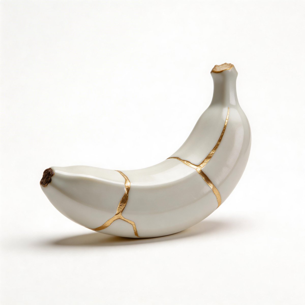 Seedream v5 Lite: Kintsugi 화이트 도자기 석류 영웅 샷 AI image prompt example 2