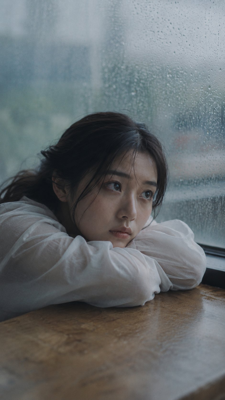 Portrait Shot 50mm Medium Close-up Japanese Woman AI Prompt AI image prompt example 2