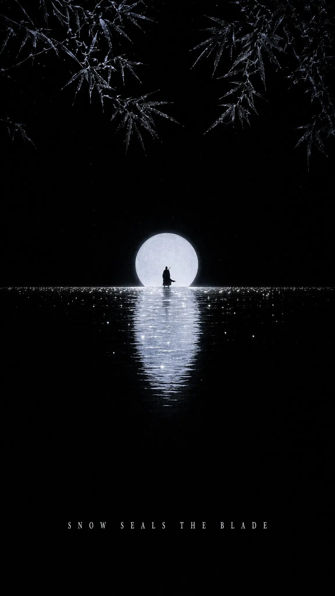 Eastern Martial Arts Wuxia Cinematic Film Poster with Dual Sun... AI image prompt example