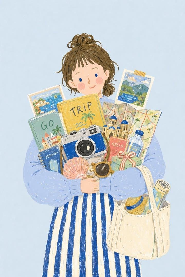 Cozy Scandinavian Children's Storybook Illustration Prompt AI image prompt example