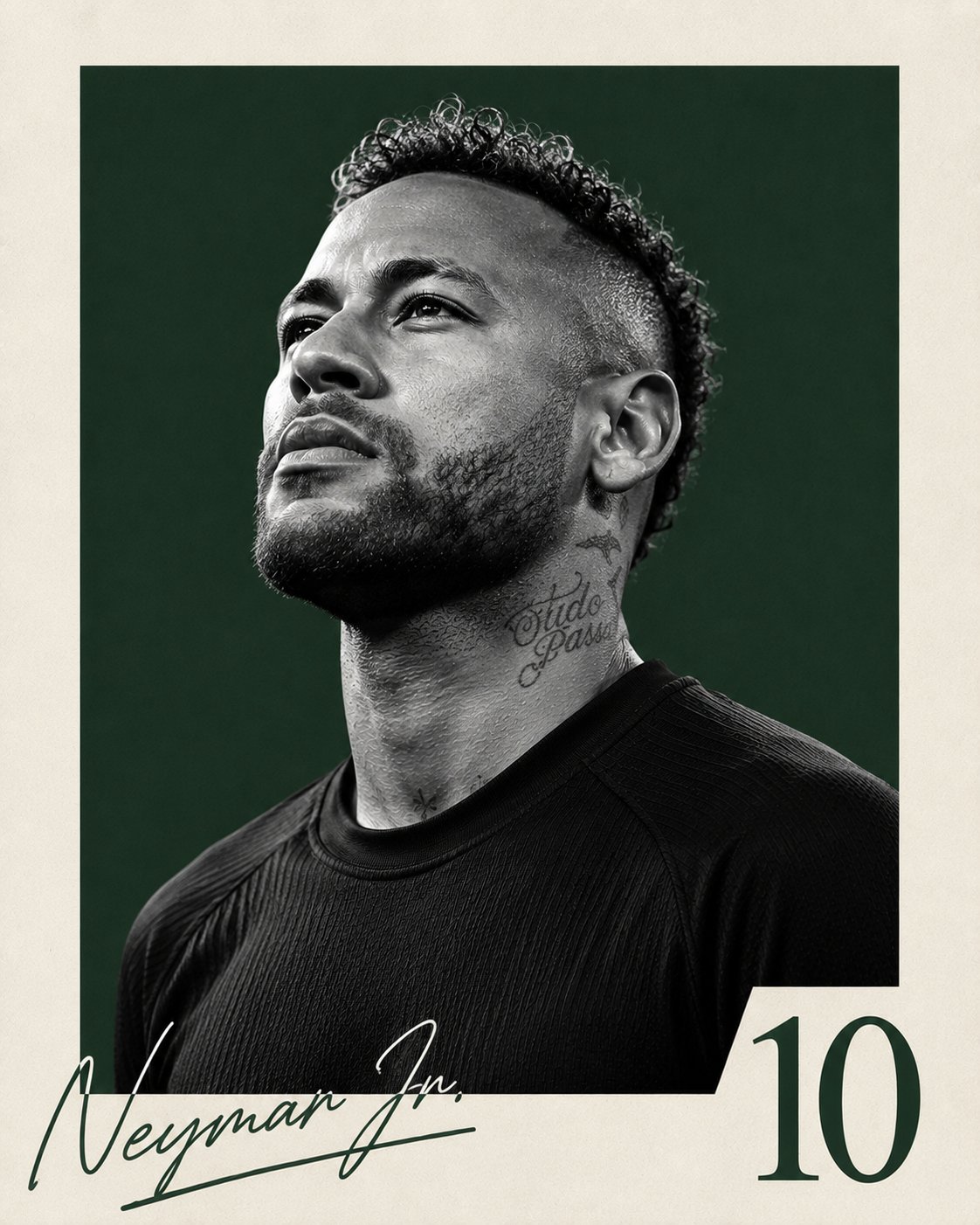 Cinematic Sports Editorial Portrait: Ultra-Realistic Heroic... AI image prompt example 3
