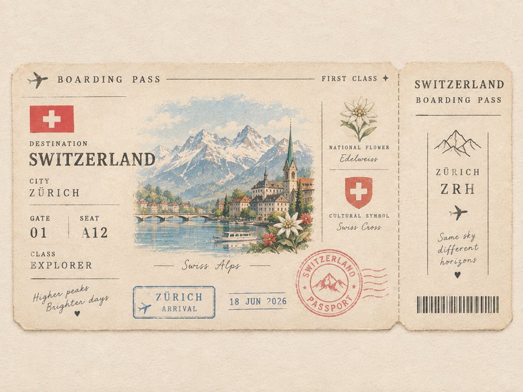 מפתח דרכים אייקוני מינימליסטי עם דפוס וינטג'י AI image prompt example