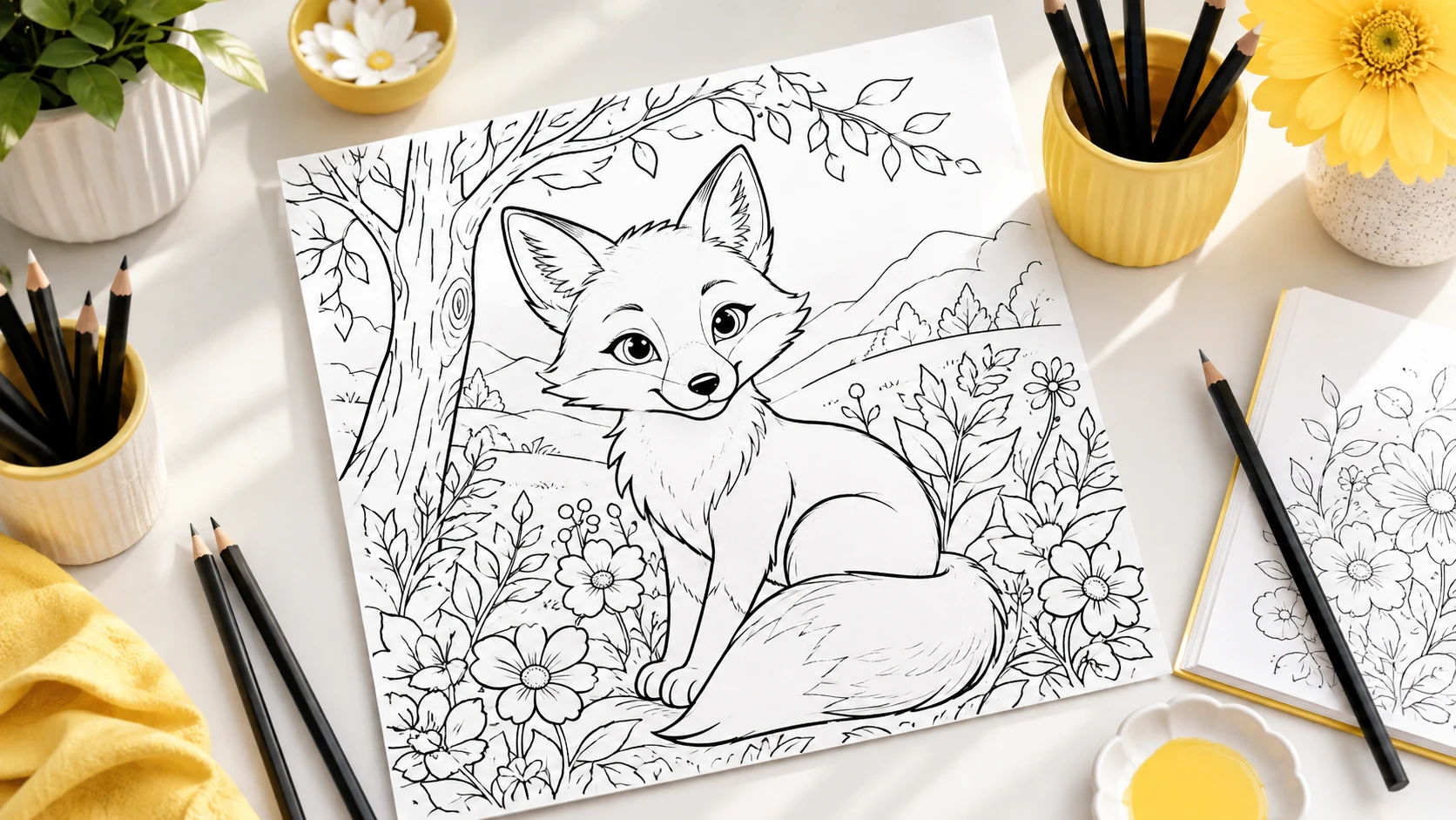 AI Coloring Page Generator