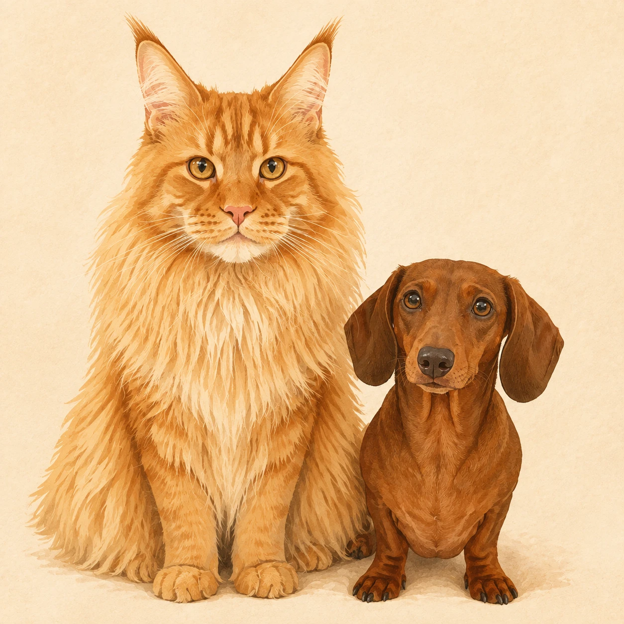 Regal companion portrait After