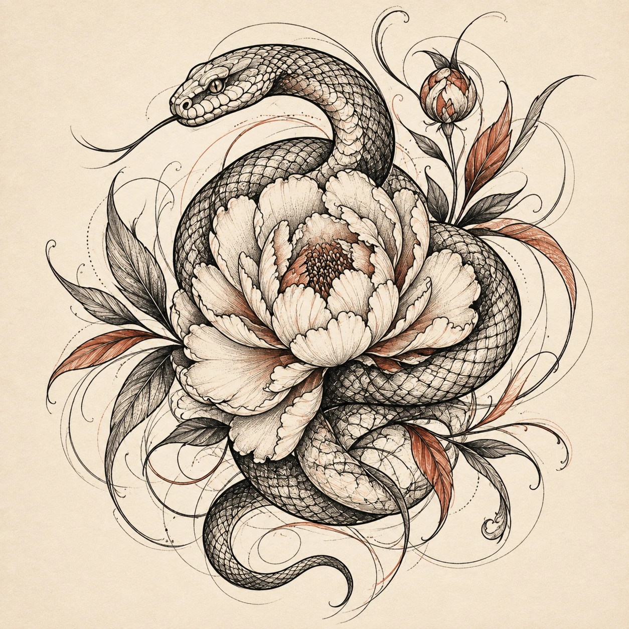 Traditional animal concept After