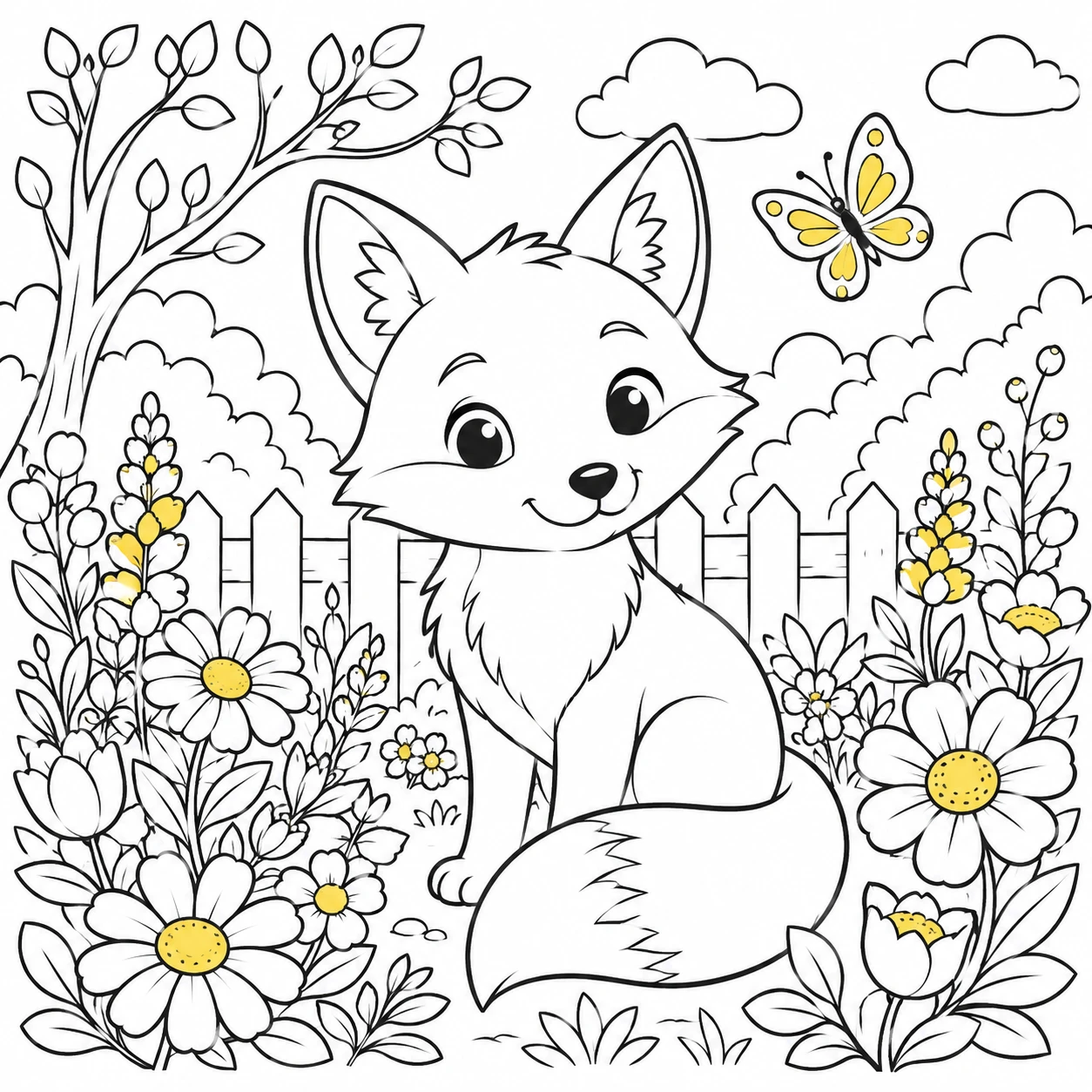 AI Coloring Page