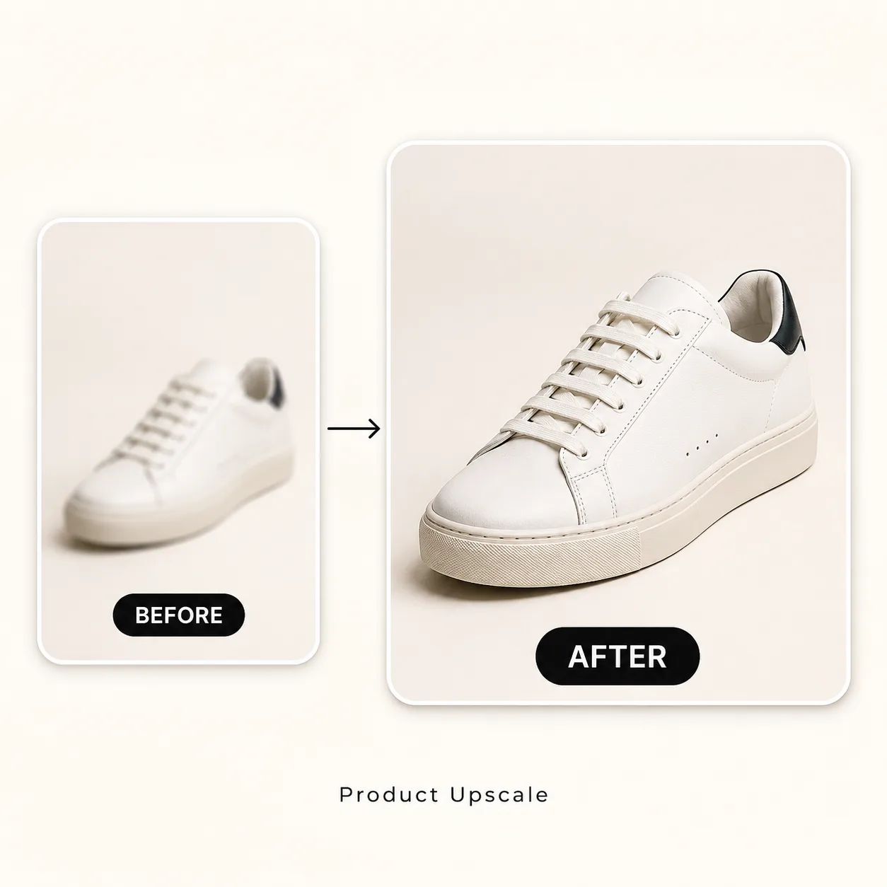 מוצר upscaler before and after example