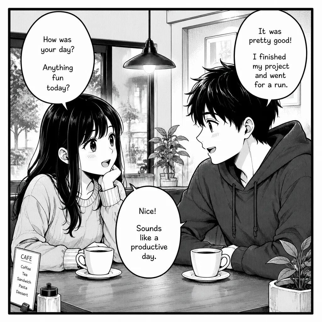 Dialogue bubble translation with preserved panel art after