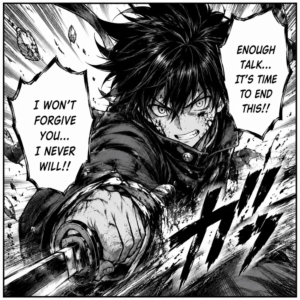 Dense manga page translation with cleaner bubble spacing after